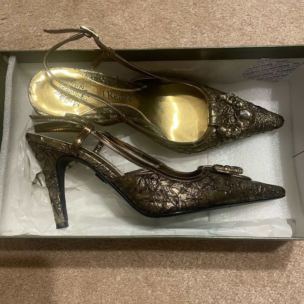 J. Renee slingback heel